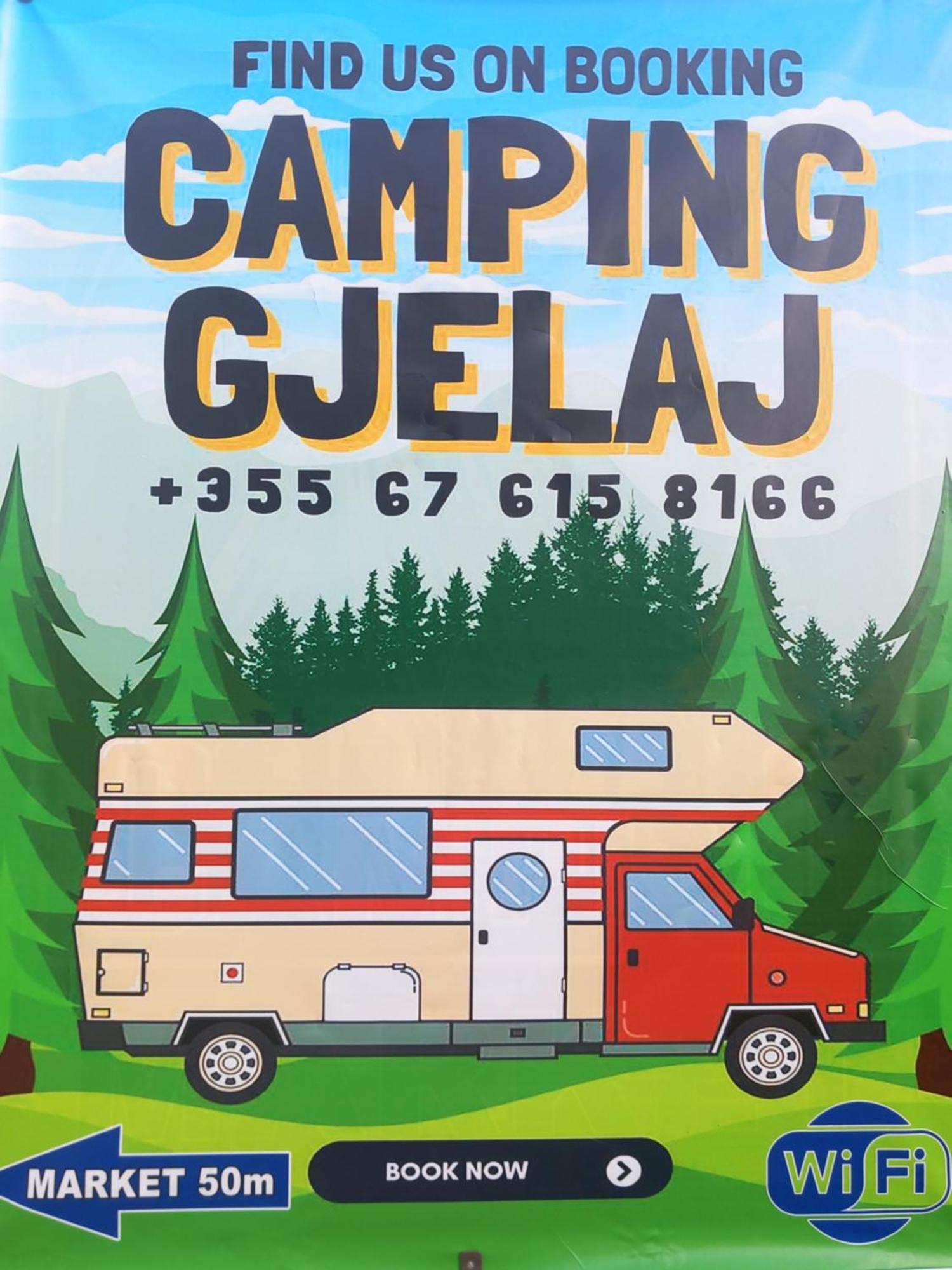 فندق Camping Gjelaj Baks-Rrjoll المظهر الخارجي الصورة